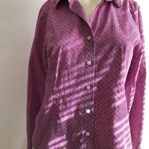 Eddie Bauer Button Down Shirt Size Medium